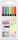 Markere caligrafice Fudenosuke Hard, 6 culori/set, Tombow